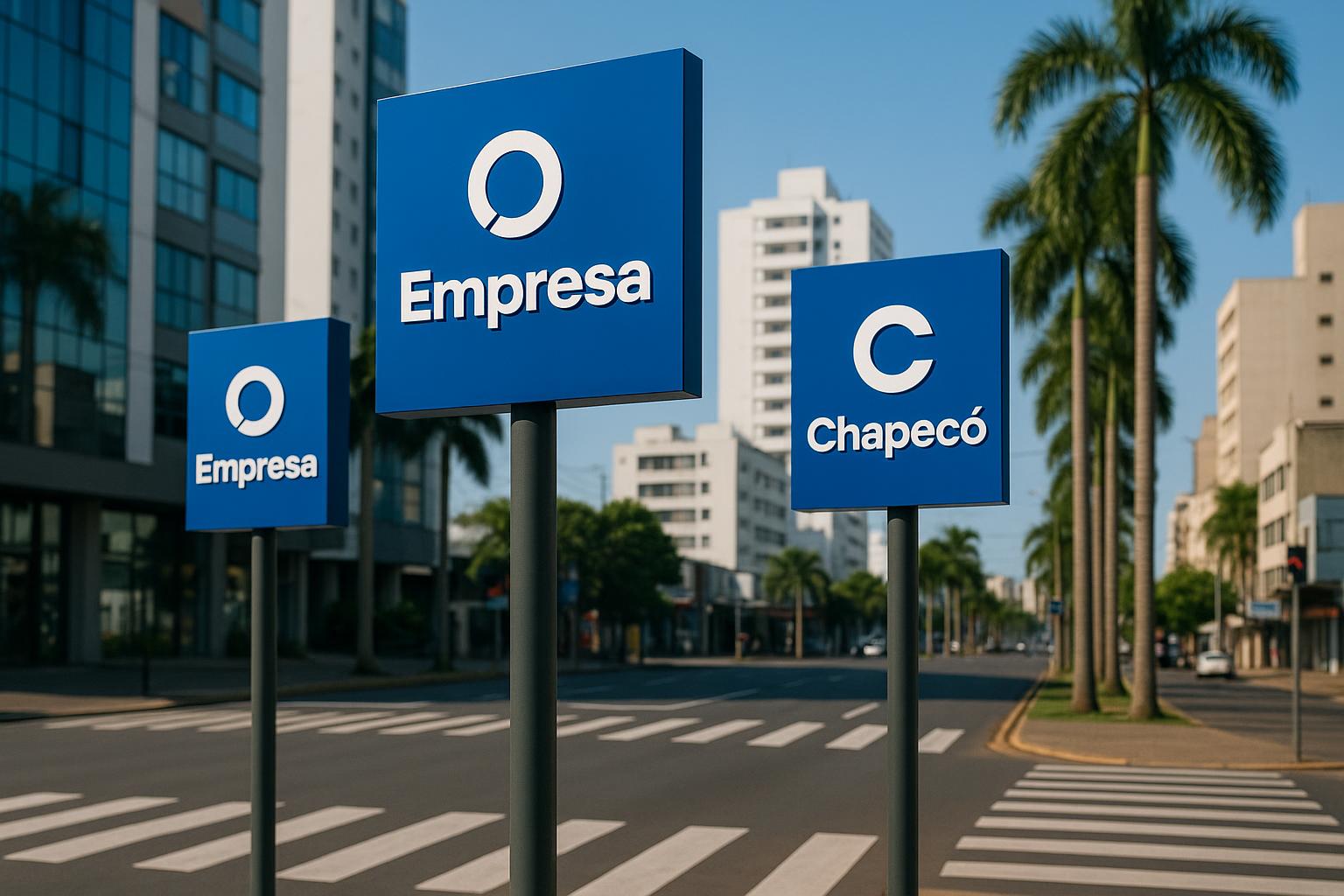 Placas ConMark em Chapecó